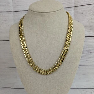 Bar By Alexa Rae Melania Clara Coral Gables  Necklace Gold Tone Jewelry - Picture 1 of 13