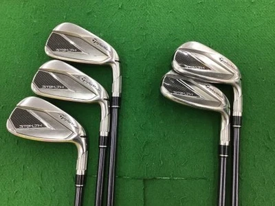 TaylorMade Stealth Iron Set 6-9,Pw 5pc Flex Stiff TENSEI RED TM60 Graphite - Image 1 of 4