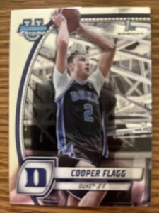 2024-25 Bowman University Chrome Basketball Complete Set #1-100 Cooper Flagg 1st - Picture 1 of 1