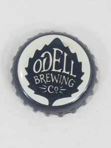Bottle Cap Crown Black Odell Brewing Company Colorado Beer Brewery - Picture 1 of 1