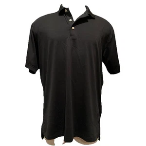 Peter Millar Sommer Comfort Poloshirt Herren XL schwarz Performance Golf Preppy - Bild 1 von 8