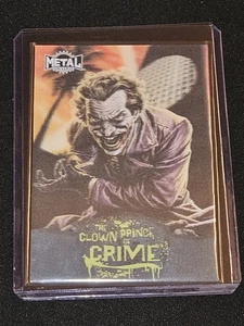 2025 UD Skybox Metal Universe Batman The Joker Clown Prince of Crime 3D CPC-23 - Bild 1 von 2