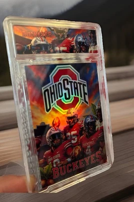 2025 Ohio State Buckeyes Stars Holographic Slab RARE 🌰🔥 - Image 1 of 3