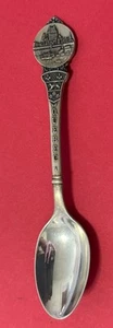 Beeindruckender Andenkenlöffel QUEBEC Sterlingsilber 10,3 g 4 Zoll - Bild 1 von 7