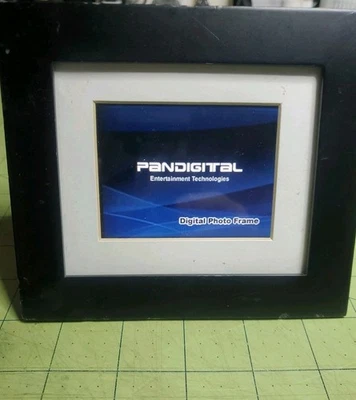 Pandigital PAN3502W02 3.5" Digital Picture Frame 1gb Sd Card USB Wall Adapter  - Image 1 of 4