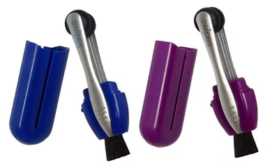 Calabria Cleans PACK de 2 limpiadores compactos para gafas/gafas de sol azul y púrpura Foto 1 de 4