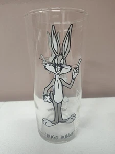 Vintage 1973 Bugs Bunny Pepsi Collector Series Black Letters Federal Thin Glass - Bild 1 von 6