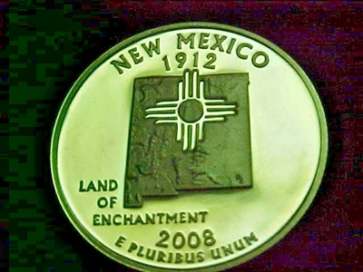 2008 S SILVER PROOF NEW MEXICO STATE QUARTER - Image 1 of 2