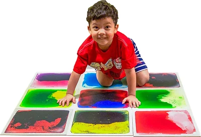 Liquid Fusion Activity Play Centers for Children Toddler Teens 12" X 12" Tiles - Image 1 of 4