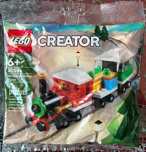 LEGO 2022 Creator Tren de Vacaciones de Invierno Poliebag Set 30584 ¡Listo para Enviar! ¡Nuevo! - Imagen 1 de 2