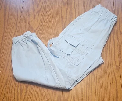 Forever 21浅蓝色慢跑风格工装裤,带口袋 — 第 1/4 张图片