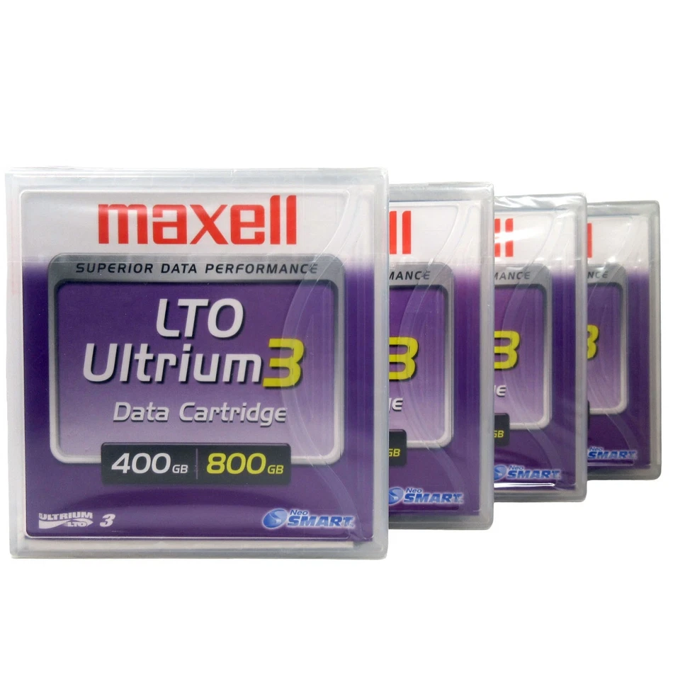 MAXELL LTO-3 ULTRIUM 400 800 GB LTO3 DATA CARTRIDGE 183900 -