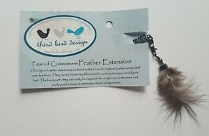 Fear Of Commitment Feather Extension For Hair, Small