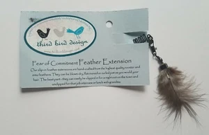 Fear Of Commitment Feather Extension For Hair, Small - Picture 1 of 3