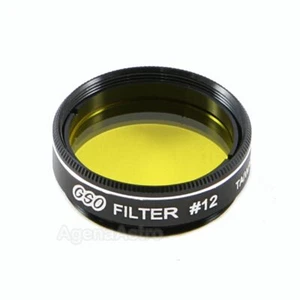 GSO 2" Color / Planetary Filter - #12 Yellow - Picture 1 of 1