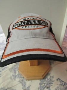 Harley Davidson Motorcycles McGrath Dubuque Iowa Embroidered Baseball Hat - Picture 1 of 12