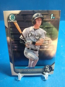 2022 Bowman Chrome #BCP-71 Colson Montgomery  Chicago White Sox - Picture 1 of 4