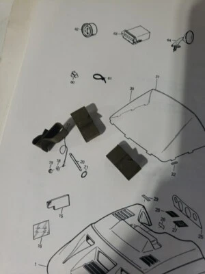 Ski Doo Capucha Clip Arnés de Alambre Sujetador Retenedor Cantidad 3 Formula Mx Plus Mach 1 Foto 1 de 4