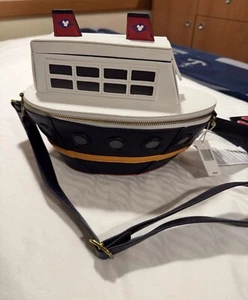 Disney Cruise Line "Ship" Loungefly Tasche Boot Handtasche wunderschön riesig neu - Bild 1 von 2