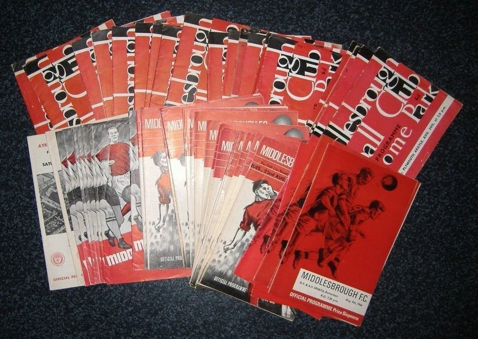 Middlesbrough Programmes 1963-1969 - Select Your Own - Image 1 of 1