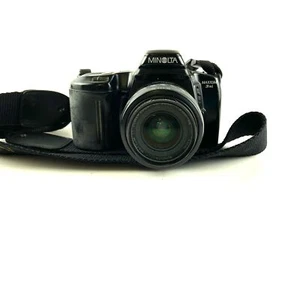 Minolta Maxxum 3xi 35mm SLR Film Camera Black with 35-80mm AF Power Zoom Lens - Picture 1 of 21