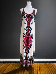 Kleid Italy Maxikleid Hippie Ibiza 38 40 42 Ethno Strand St.Tropez Indian - Bild 1 von 16