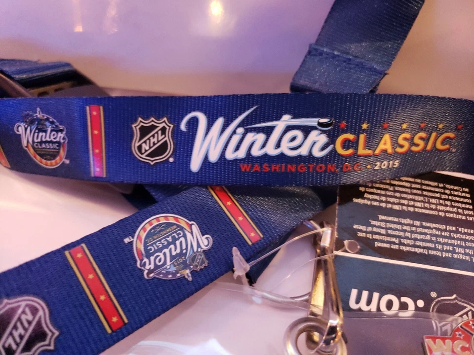 Washington Capitals Stanley Cup Champions Winter Classic Lanyard & Lapel Pin - Image 1 of 4