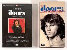 Inside THE DOORS Jim Morrison 1967-1969 DVD w/ Dance On Fire VHS Concert Lot X2