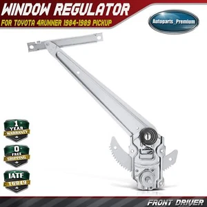 Front Left Manual Window Regulator for Toyota 4Runner 1984-1989 Pickup 1984-1988 - Picture 1 of 10