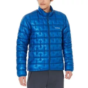 XL BLUE- Montbell Plasma 1000 Down Jacket Men's Lightweight - Picture 1 of 2