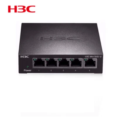 H3C 5-Port Gigabit Network Switches Enterprise Class Network Splitter Mini S5G-U - Image 1 of 3