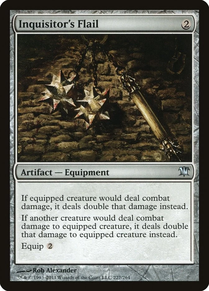 MTG Inquisitor's Flail  - Innistrad #227 - Image 1 of 1
