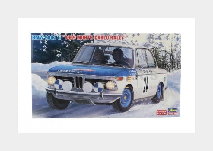 HASEGAWA 20332 BMW - 2002 Ti N 24 (night version) RALLY MONTECARLO 1969 TIMO MAK - Immagine 1 di 1