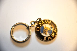 Vintage Keychain PICHARD S.A. SAUMUR Promotional BMW SAFA Pierrefitte 93 - Picture 1 of 2