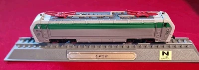 E 402 B ITALY Vintage Del Prado N Gauge Locomotives of the World Railway Model - Image 1 of 4