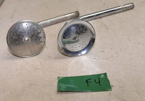 2 antique victorian bathroom shower heads one Crane collectible hardware F4 - Picture 1 of 6