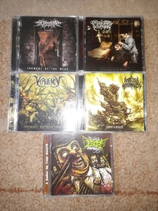 Brutal Death Bundle 5 Death Metal Cds - Picture 1 of 8