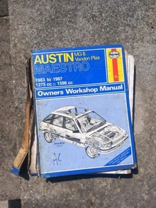 Austin Maestro Haynes Manual - Picture 1 of 3