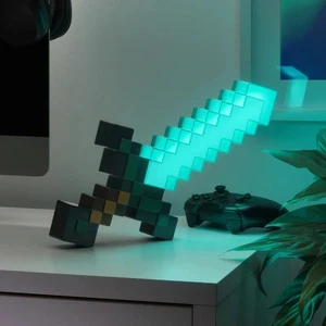 Minecraft Diamantschwert Leucht Spielzeugwaffe - Bild 1 von 6