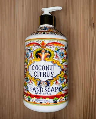 Jabón de manos Villa Flora Home & Body Co. 21,5 oz coco cítrico NUEVO Foto 1 de 3