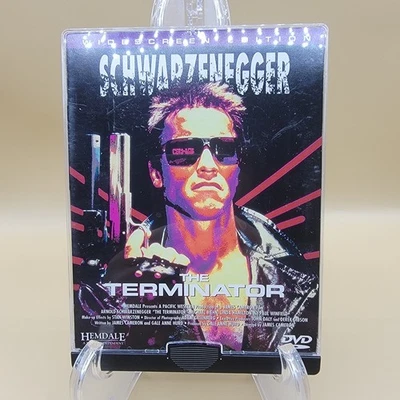 The Terminator Movie DVD 1991 Widescreen Edition Rare Slip Case Schwarzenegger  - Image 1 of 4