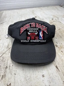 Vintage Sports Specialties Chicago Bulls Back to Back 91-92 NBA Champions Mütze - Bild 1 von 7