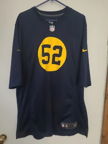 Nike Green Bay Packers Clay Matthews #52 Authentic Thowback  PACKERS JERSEY Cover