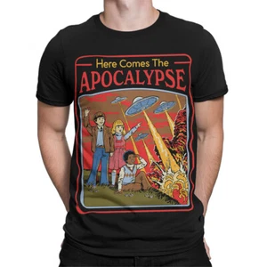 Here Comes the Apocalypse 80s Style End-of-the-World T-Shirt #SR#T433 - Picture 1 of 23