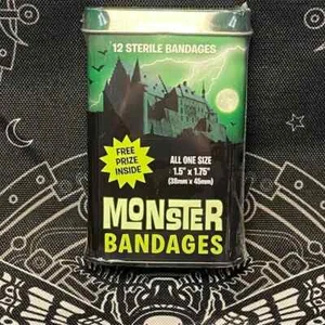 Vendajes Accoutrements Monster lata de metal con 12 vendajes estériles - Imagen 1 de 5