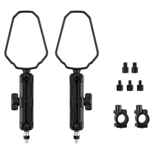 Motorcycle Mirrors Adjustable With 7/8" Handlebar Mount For ATV Dirt Bike Suzuki - Picture 1 of 12