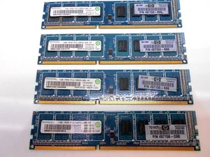 Ramaxel HP 1GB 497156-B88 PC3-10600U 1Rx8 - RMR1810EF48E7W-1333 PC Memory RAM 36 - Picture 1 of 1