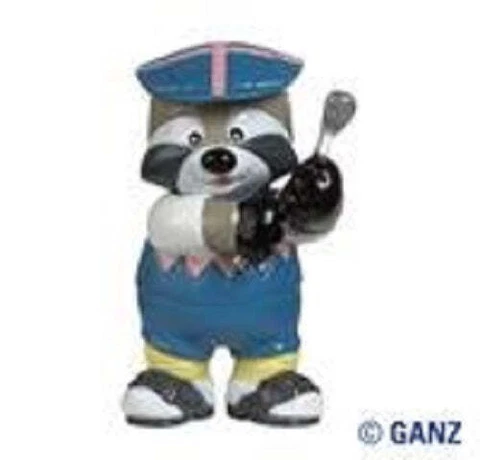 Webkinz Series 2 Figure - Tea Time Raccoon 2.0" Toy Web000466 Cover