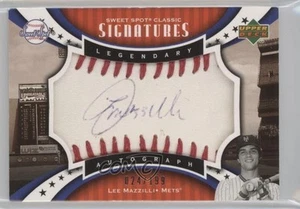 2007 Sweet Spot Classic Legendary Sepia Blue Ink /199 Lee Mazzilli #SPV-LM Auto - Imagen 1 de 3