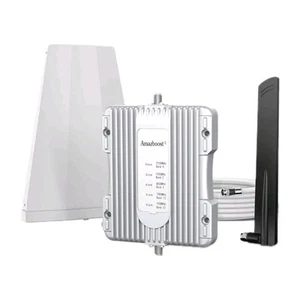 Cell Phone Signal Booster For HOME Office 3/4G LTE 5G -Amazboost A1 Brand New - Photo 1 sur 8